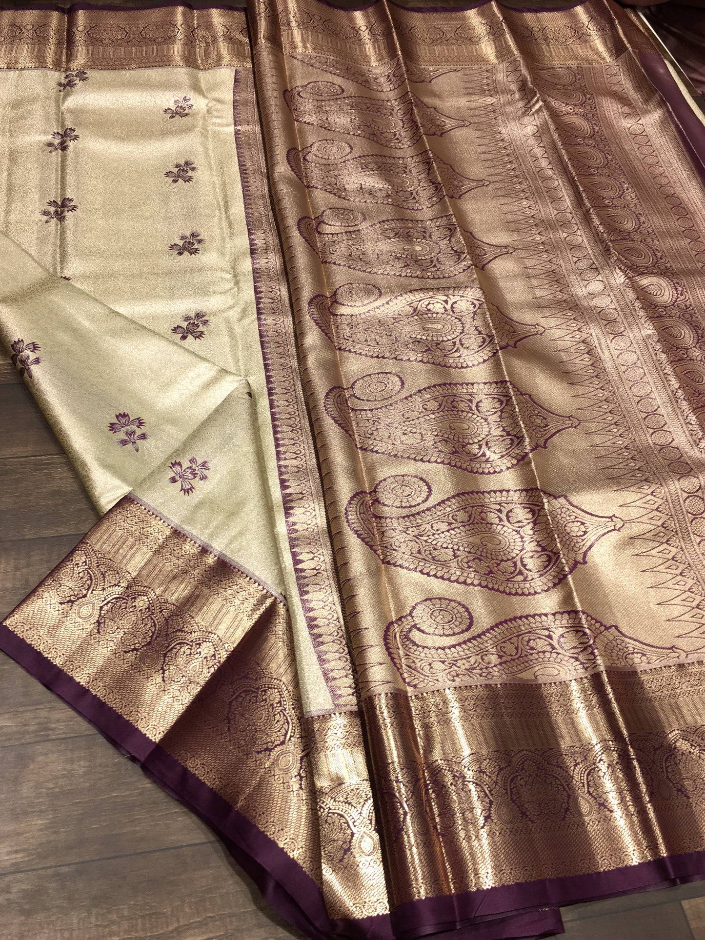 Semi Kanchipuram tissue