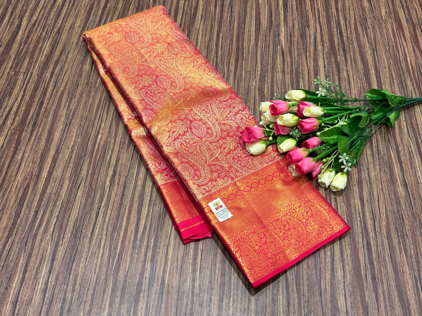 Pure Kanchipuram Broced Silk