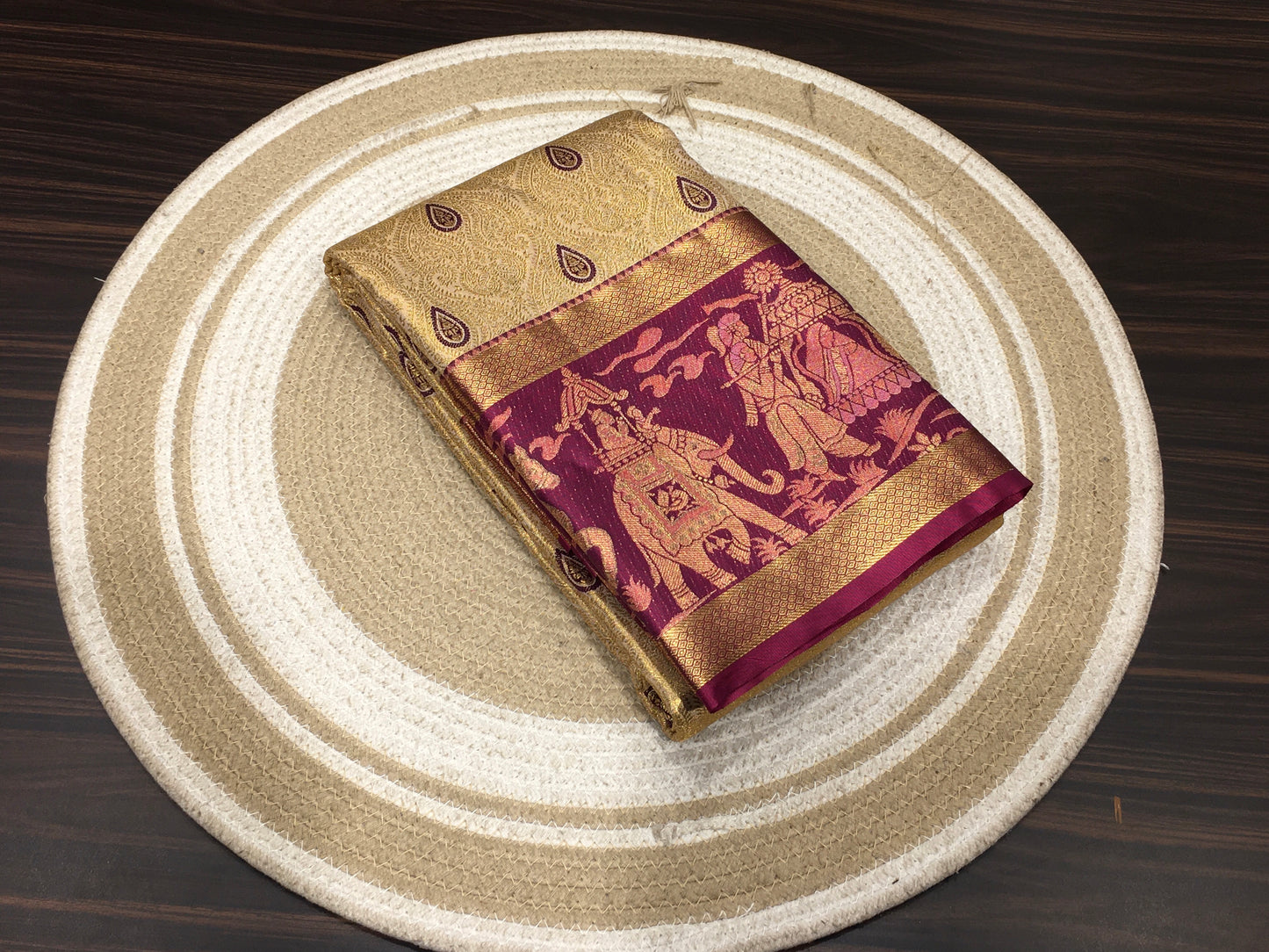 Semi Kanchipuram tissue