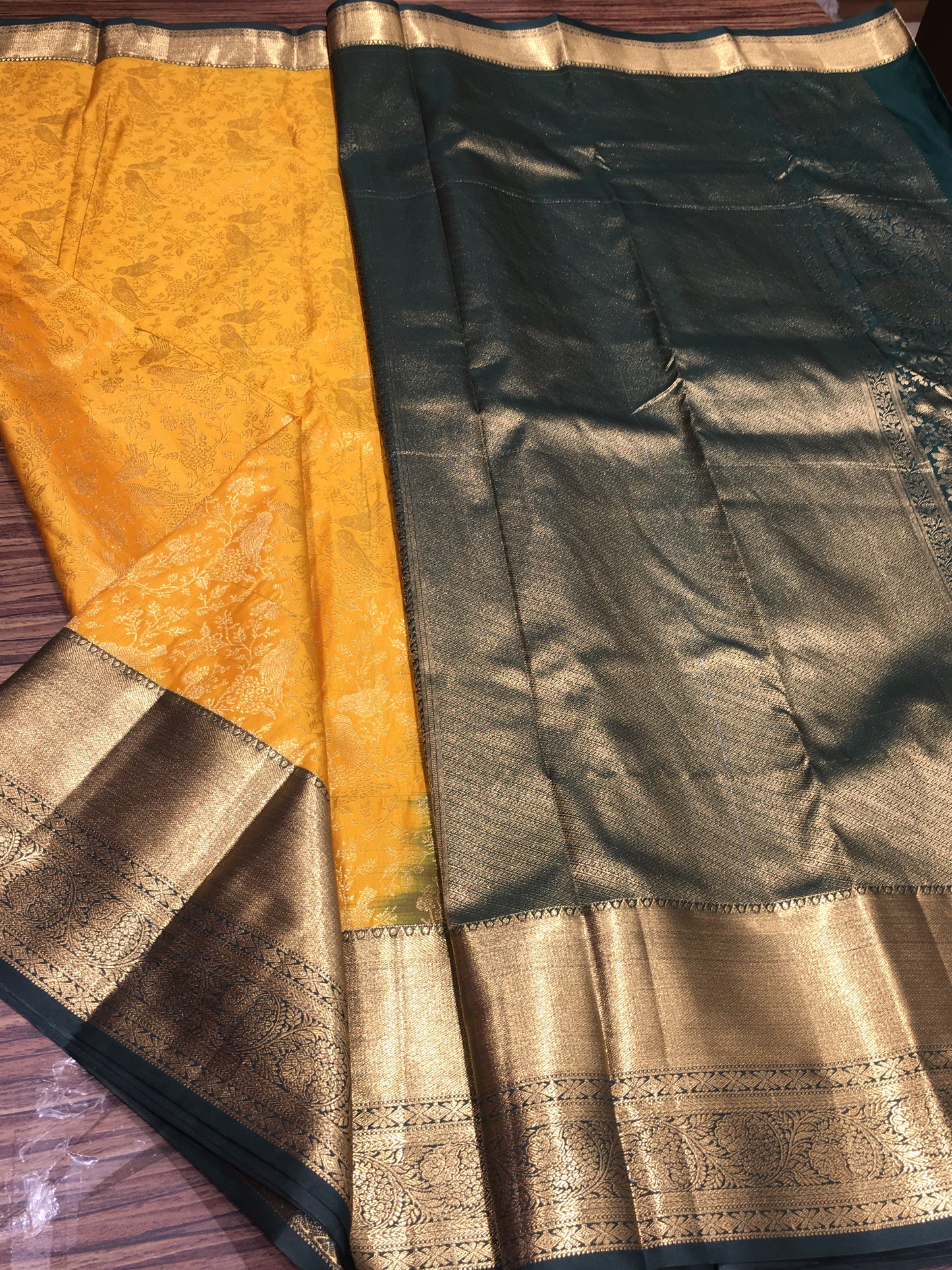 Semi Kanchipuram silk