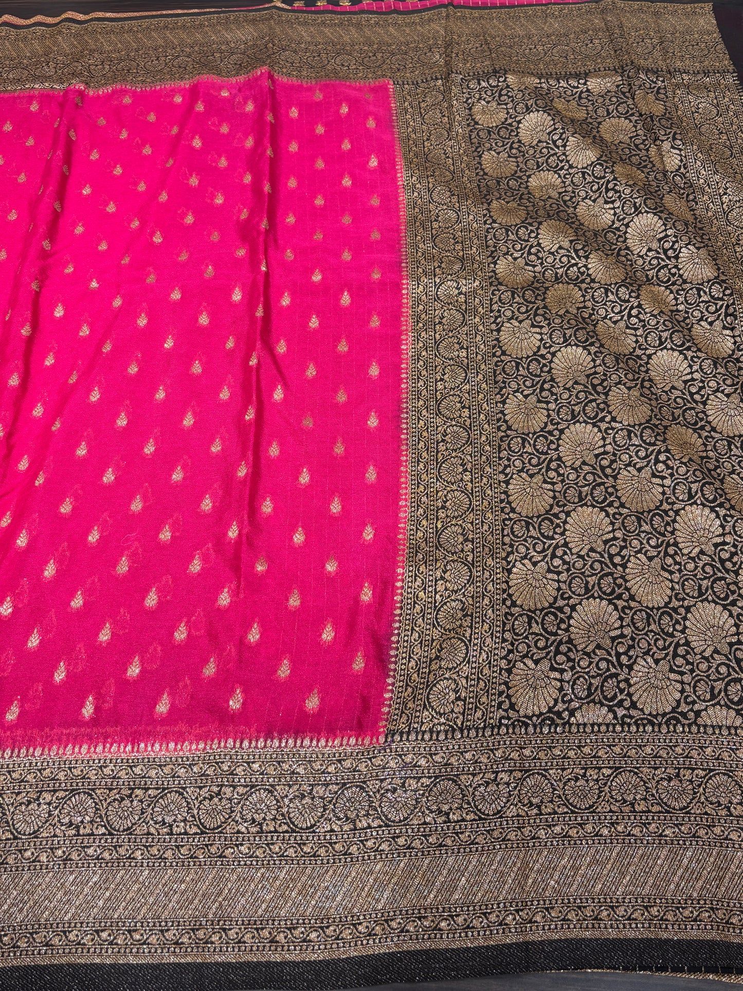 Chiffon georgette saree