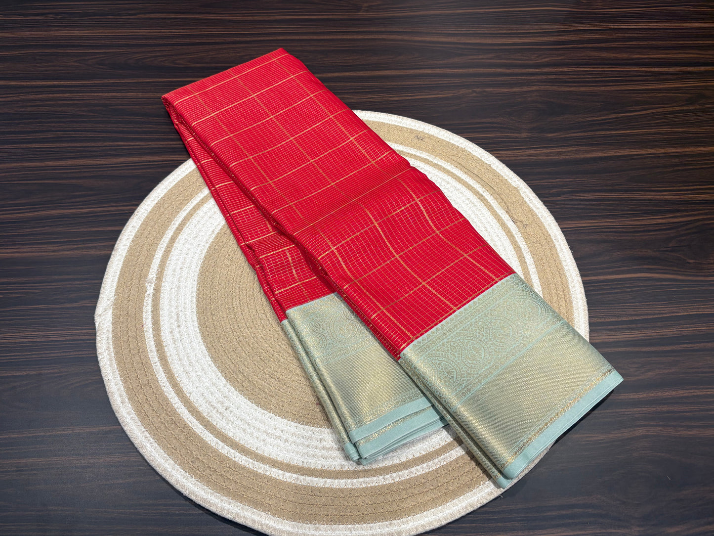 Semi Kanchipuram silk