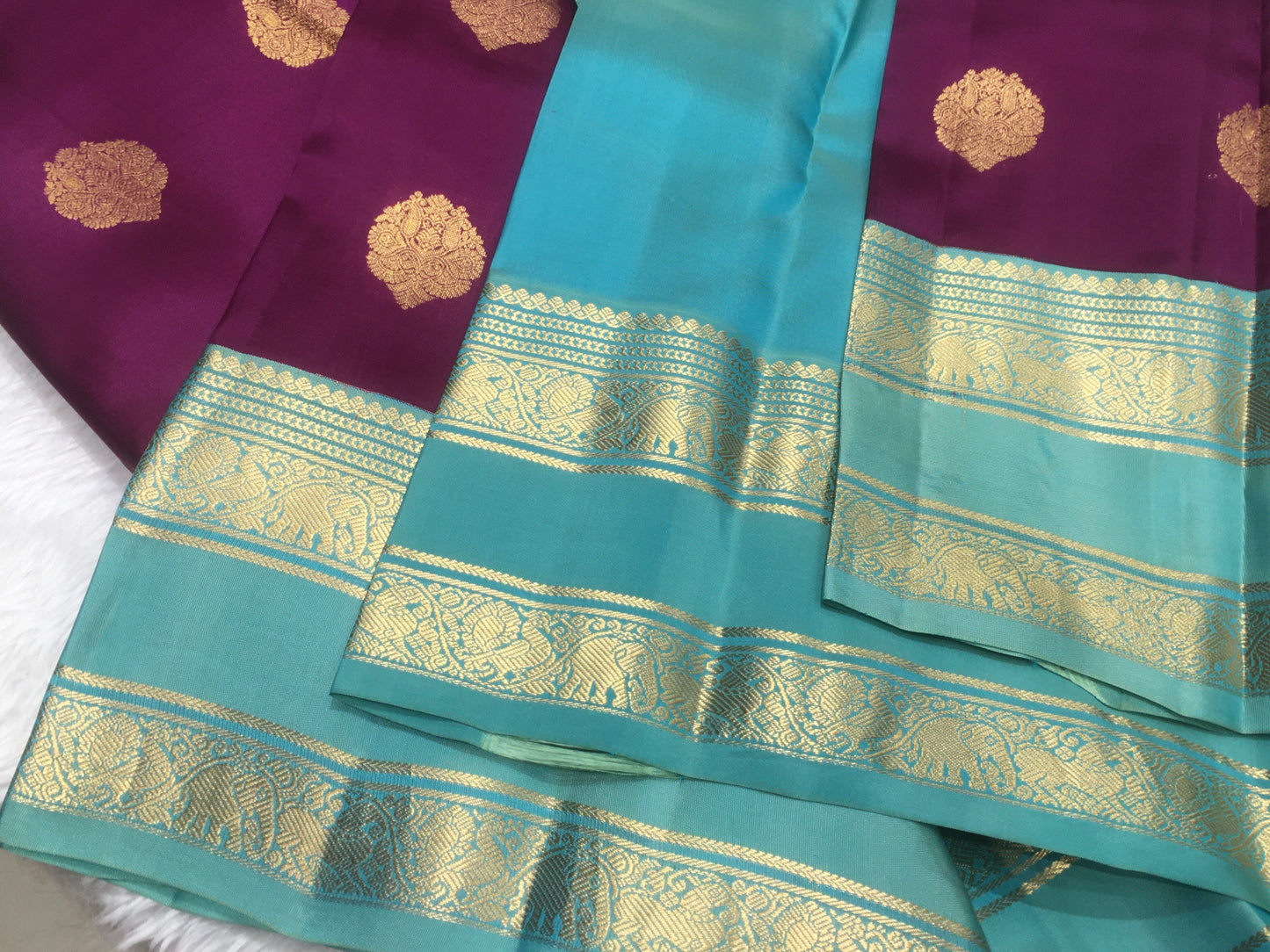 Pure Kanchipuram silk