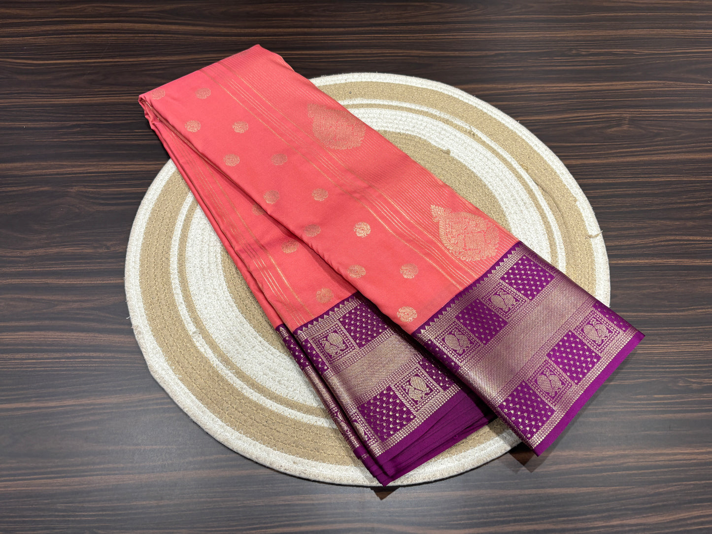 Semi Kanchipuram silk