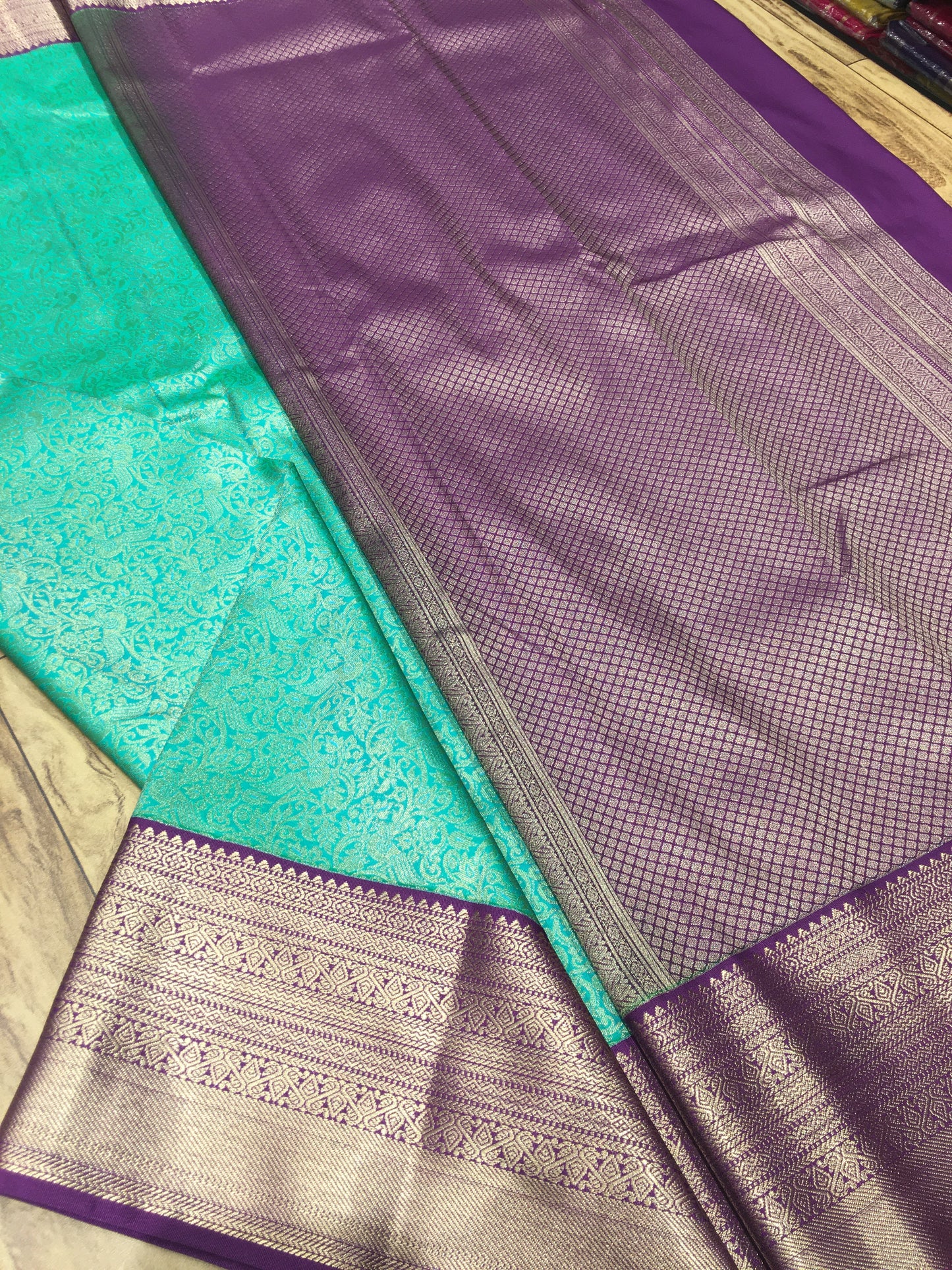 Semi Kanchipuram Brocade