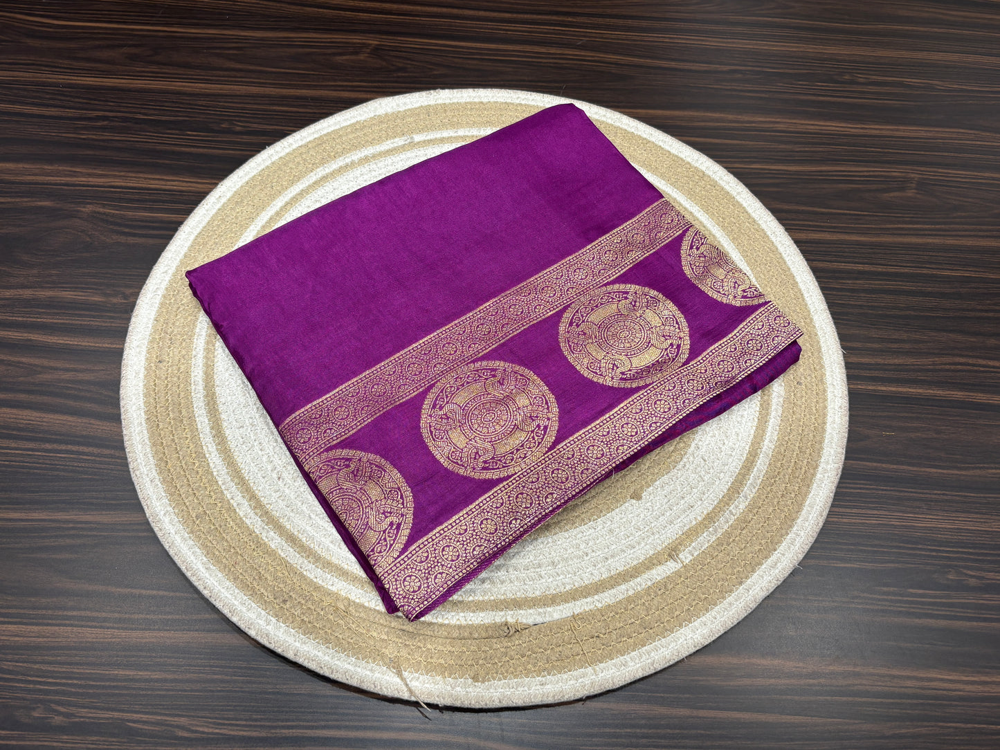 Satin crape