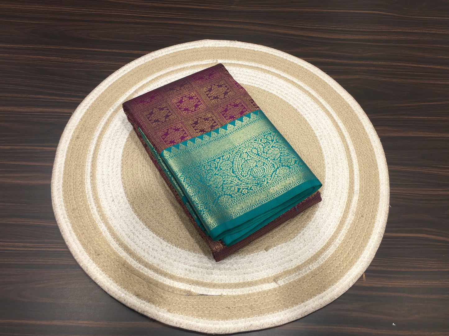 Semi Kanchipuram silk