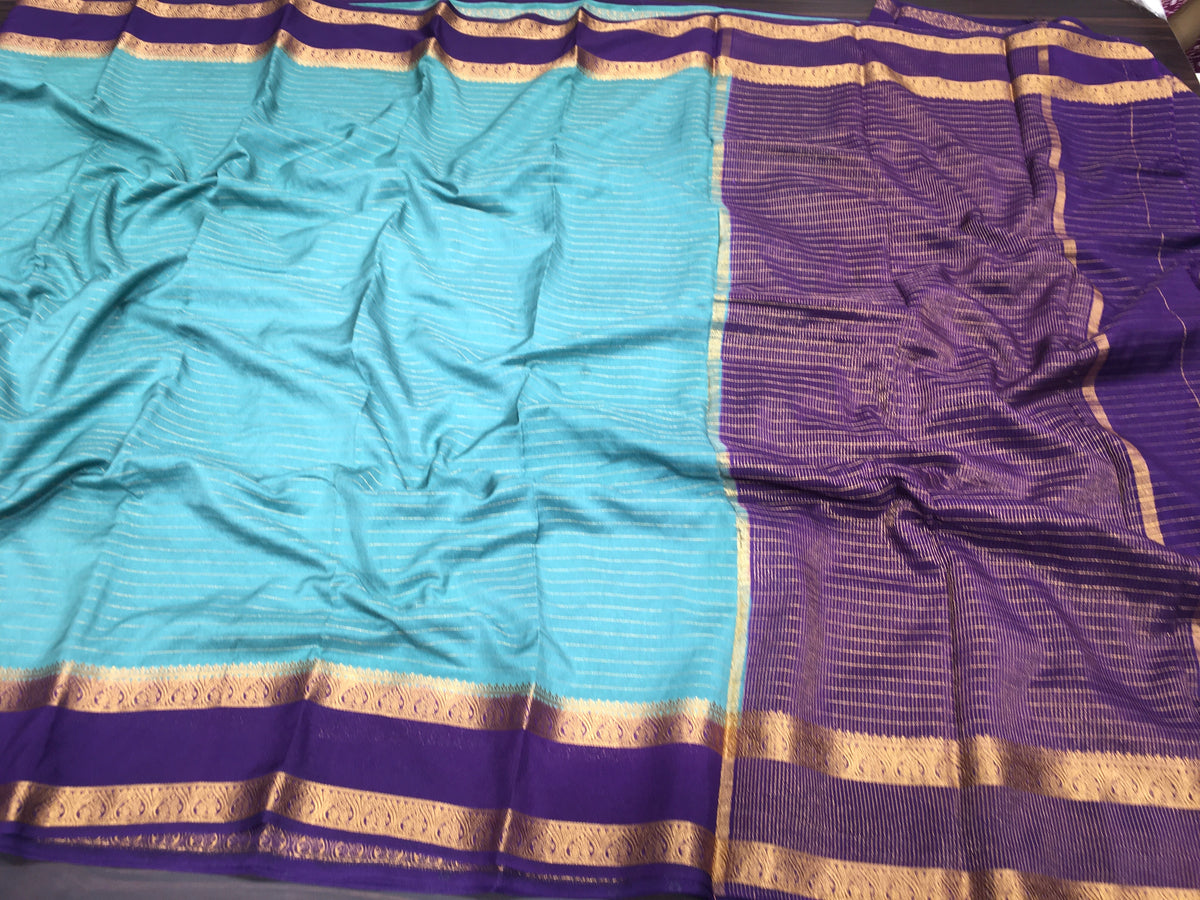 Semi Mysore Crape Silk