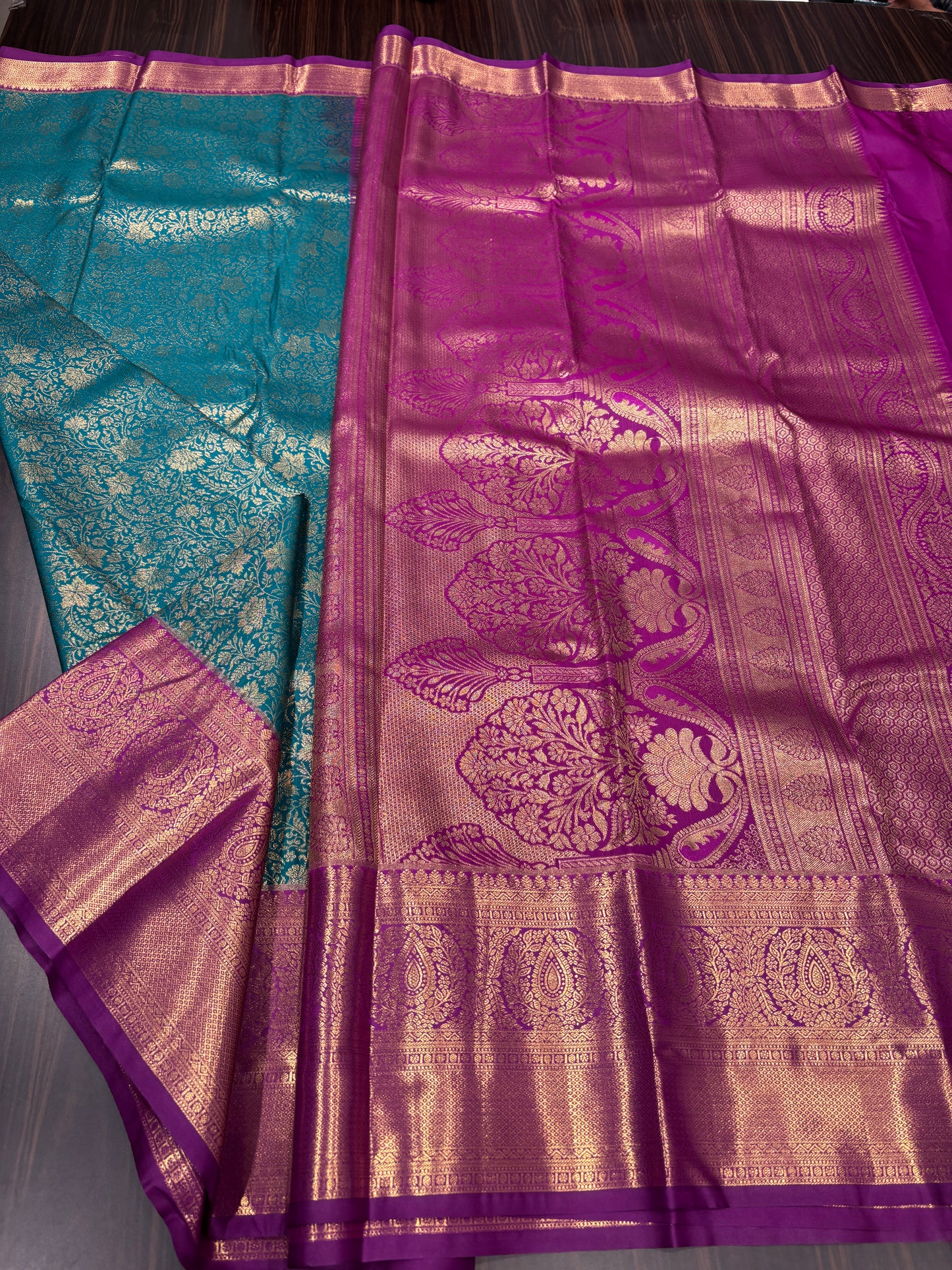 Semi Kanchipuram silk