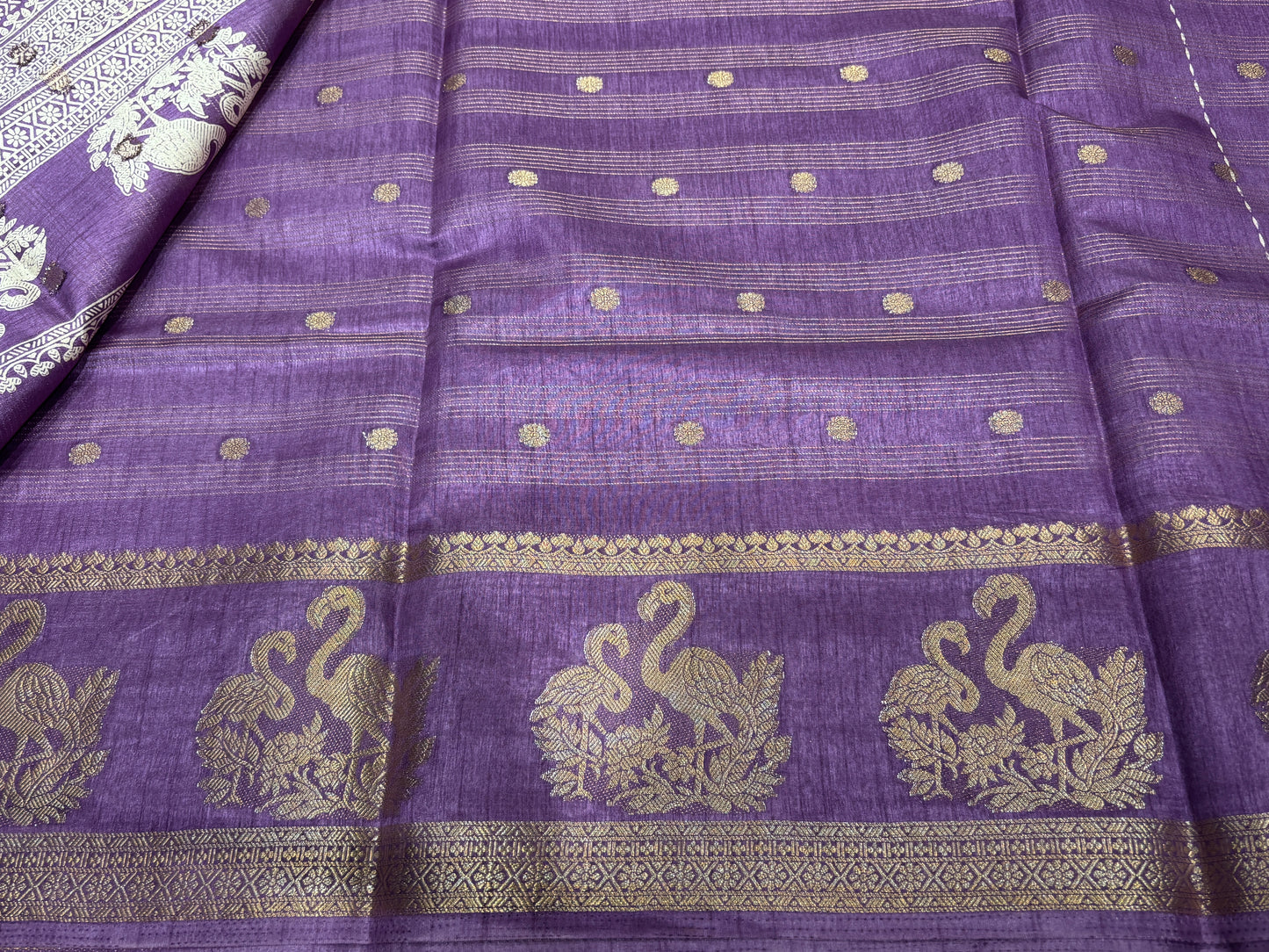 Mulberry silk saree