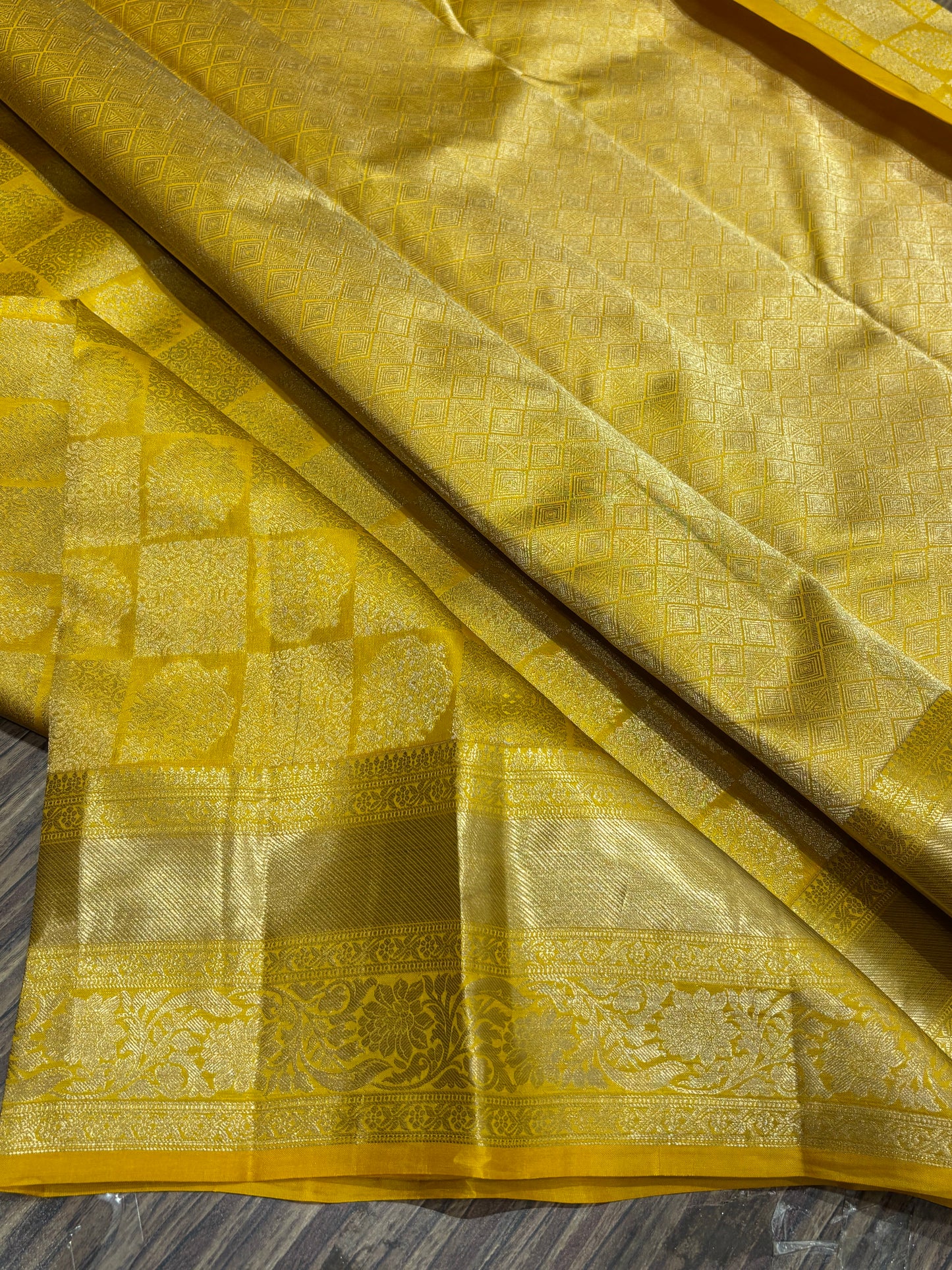 Pure Kanchipuram Brocade Silk