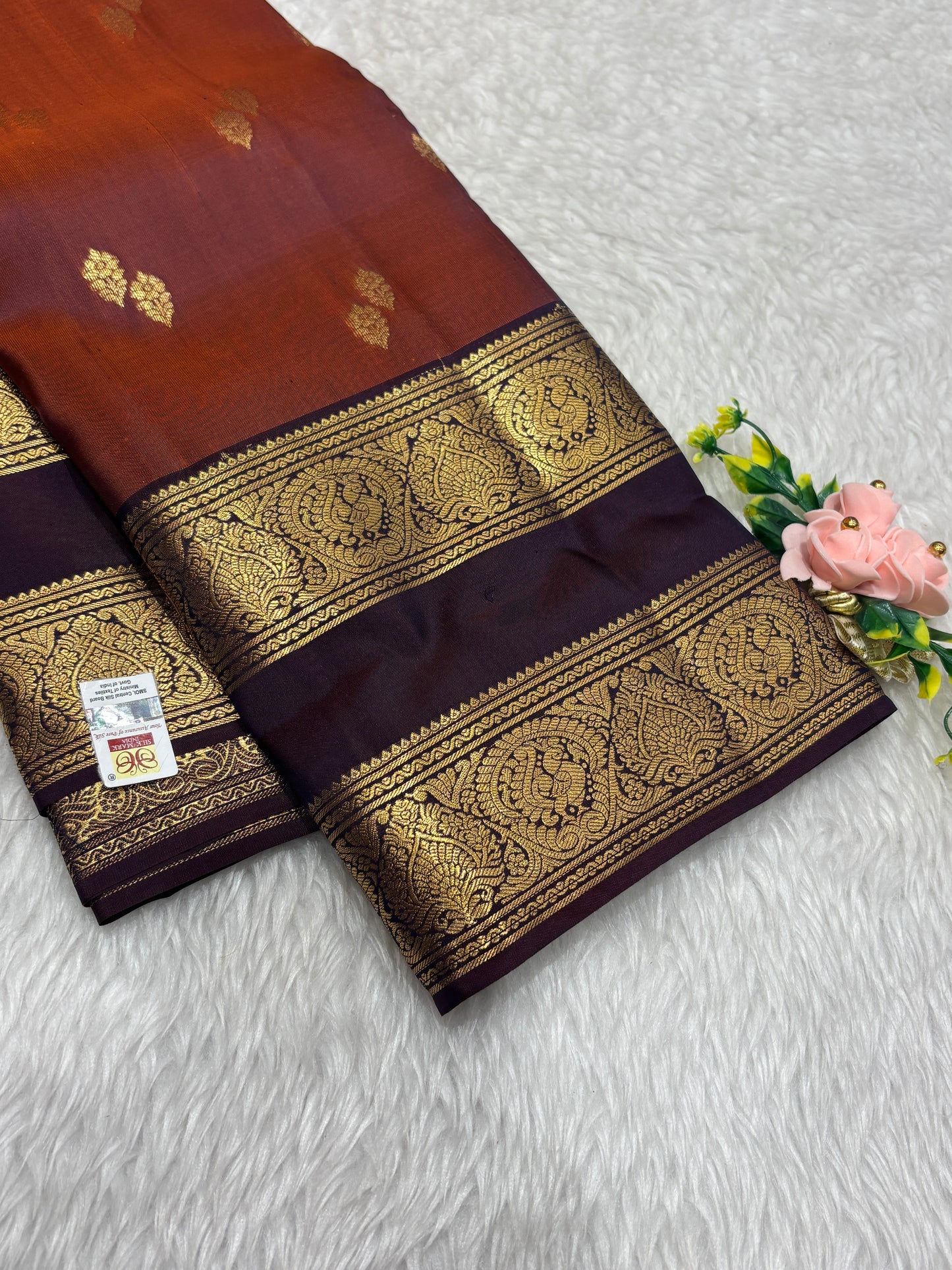 Pure Kanchipuram silk
