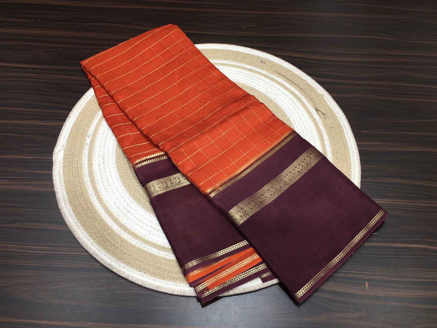 Semi Mysore crape