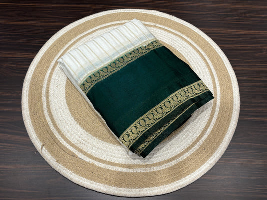 Chiffon crape saree