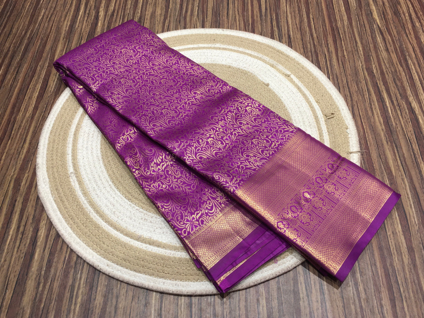 Semi Kanchipuram silk