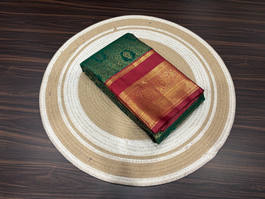 Semi Kanchipuram silk