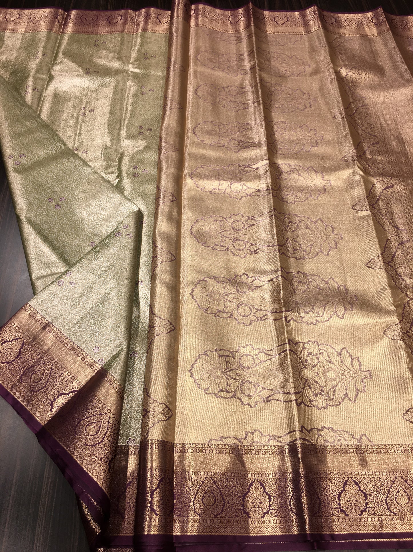 Semi Kanchipuram tissue