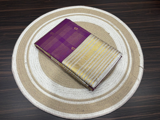 Semi Kanchipuram silk