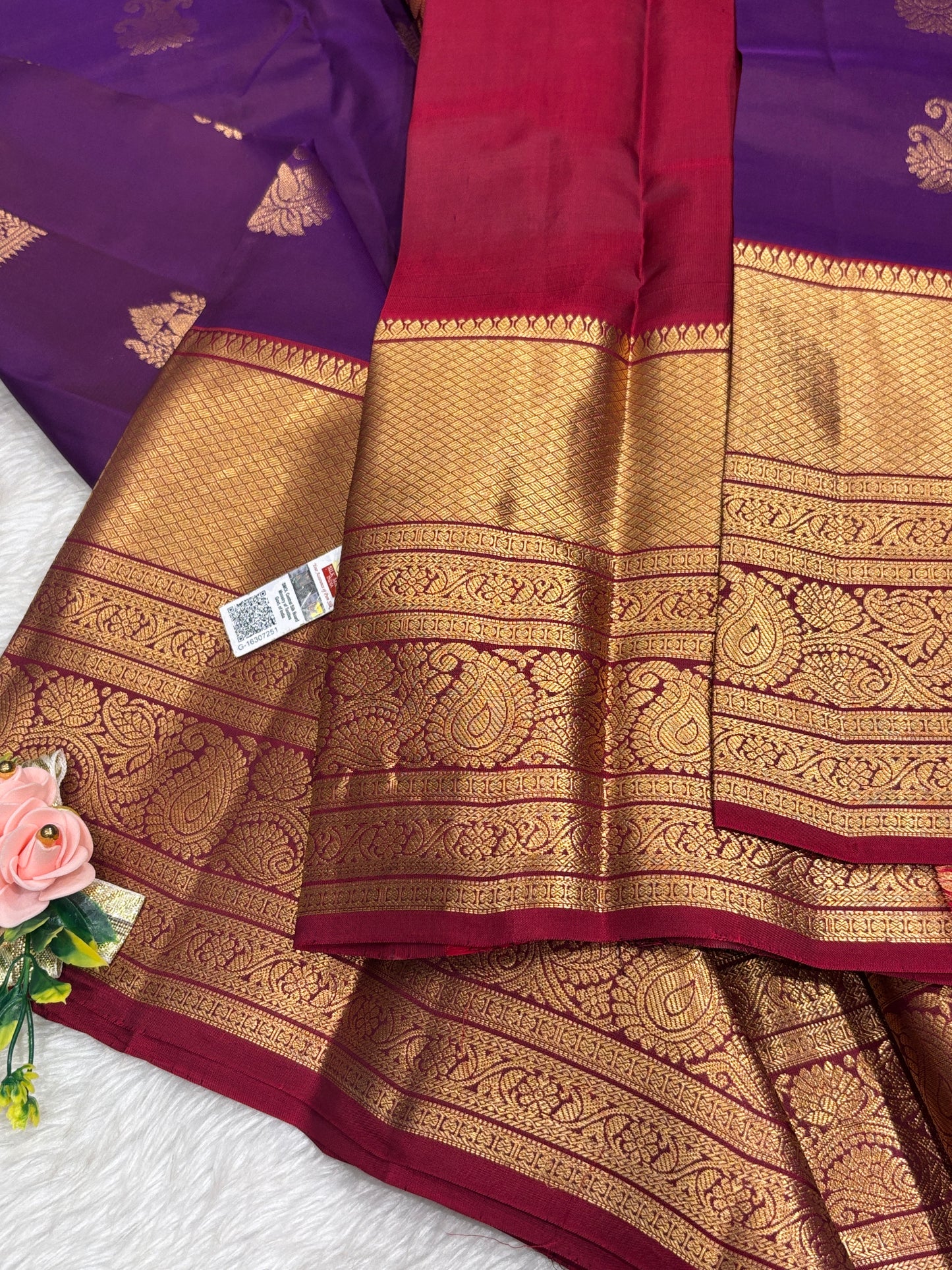 Pure Kanchipuram silk