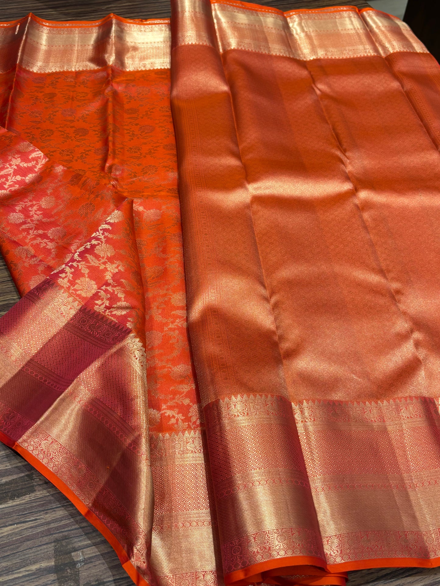 Pure Kanchipuram Broced Silk