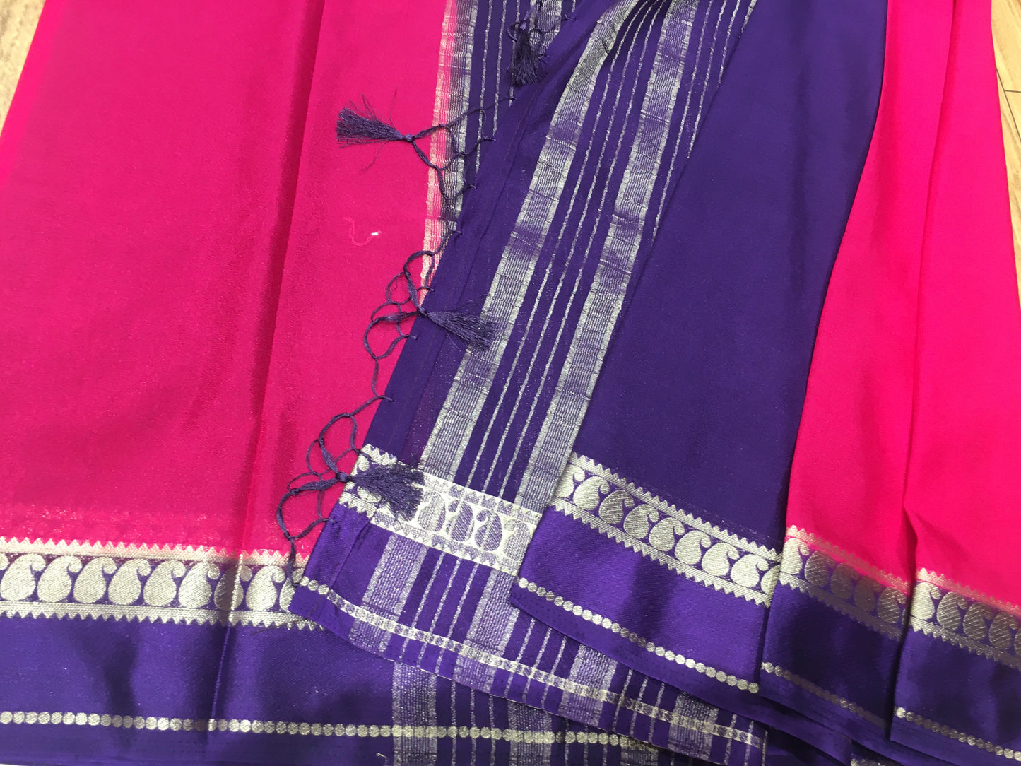 Semi Mysore Crape Silk