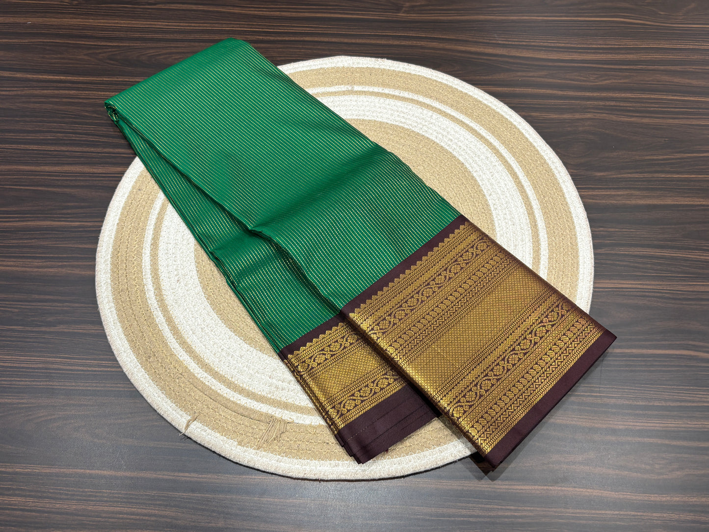 Semi Kanchipuram silk
