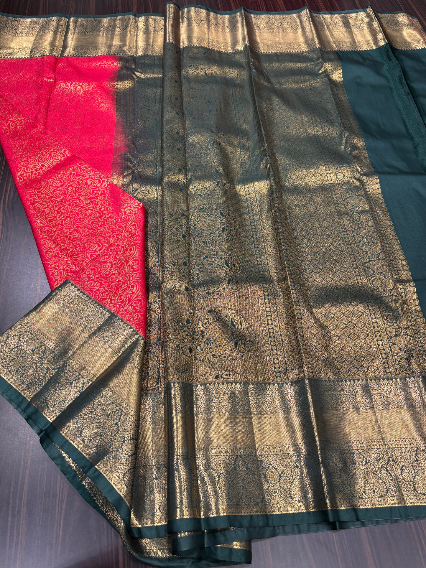 Semi Kanchipuram silk