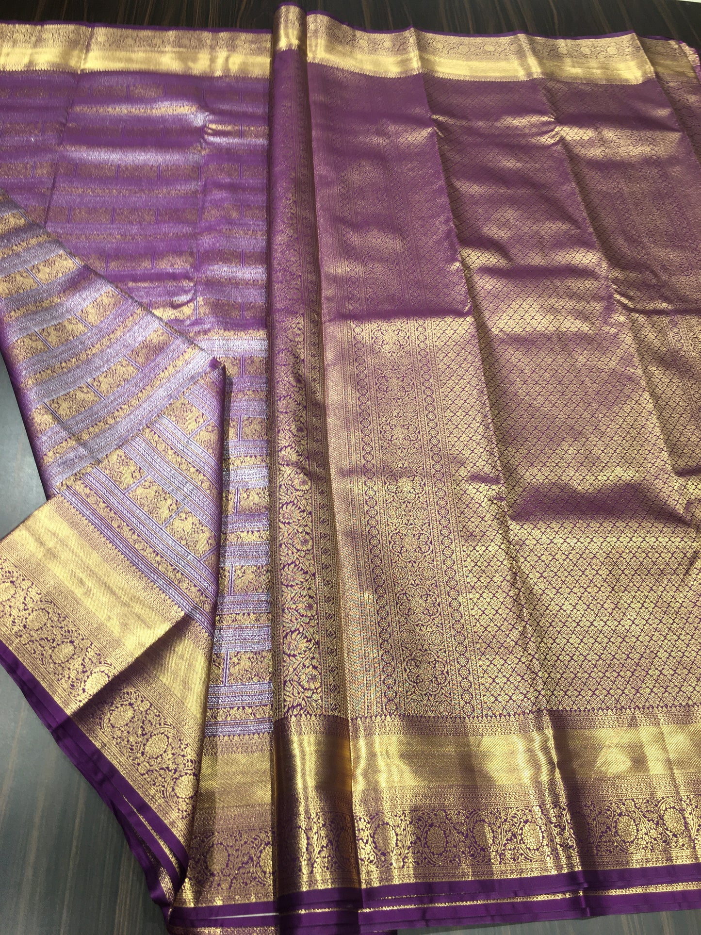 Semi Kanchipuram silk