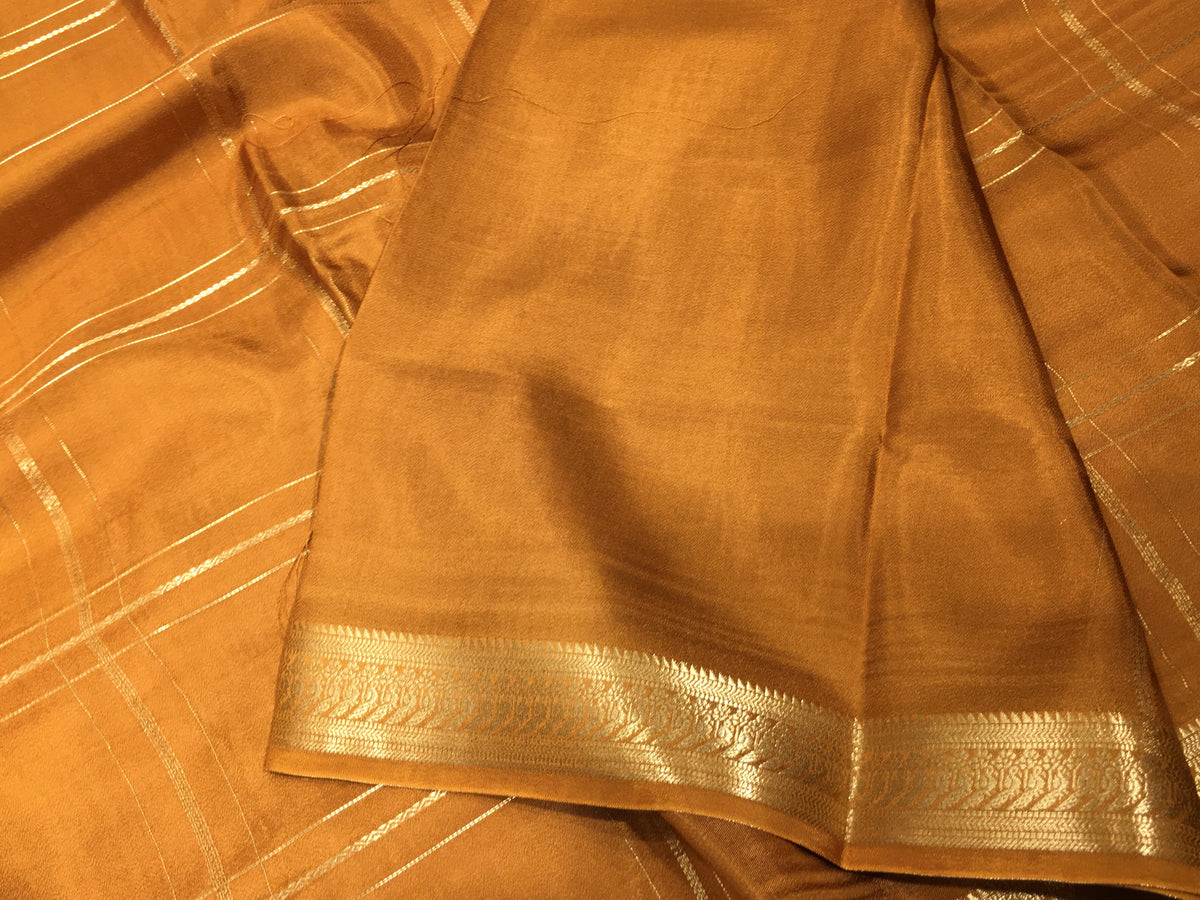 Semi Mysore Crape Silk