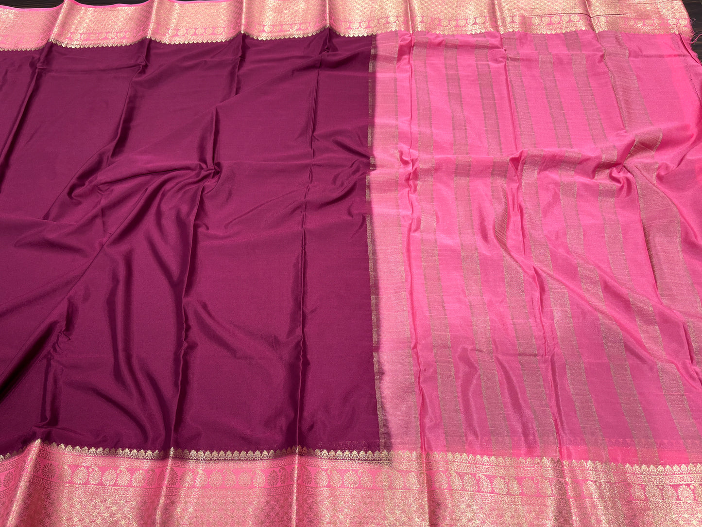 Semi Mysore crape
