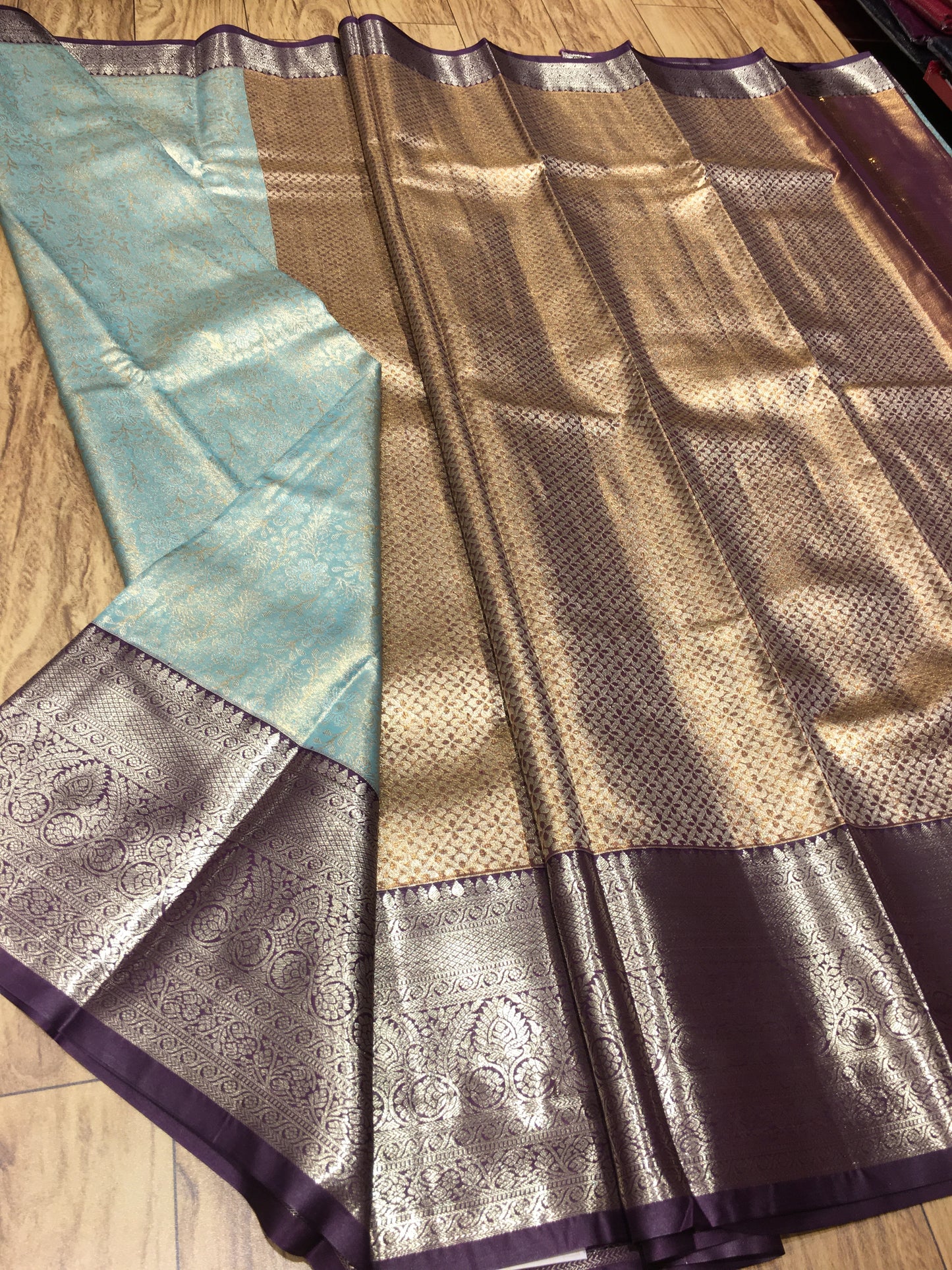 Semi Kanchipuram tissue