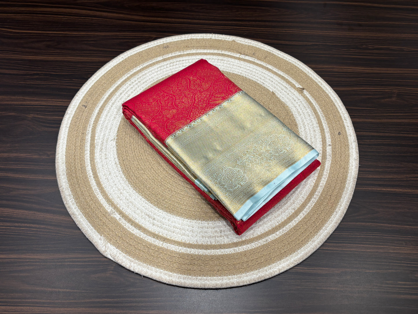 Semi Kanchipuram silk