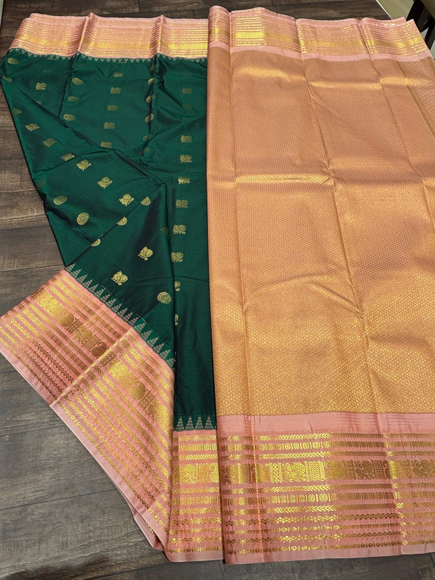 Semi Kanchipuram silk
