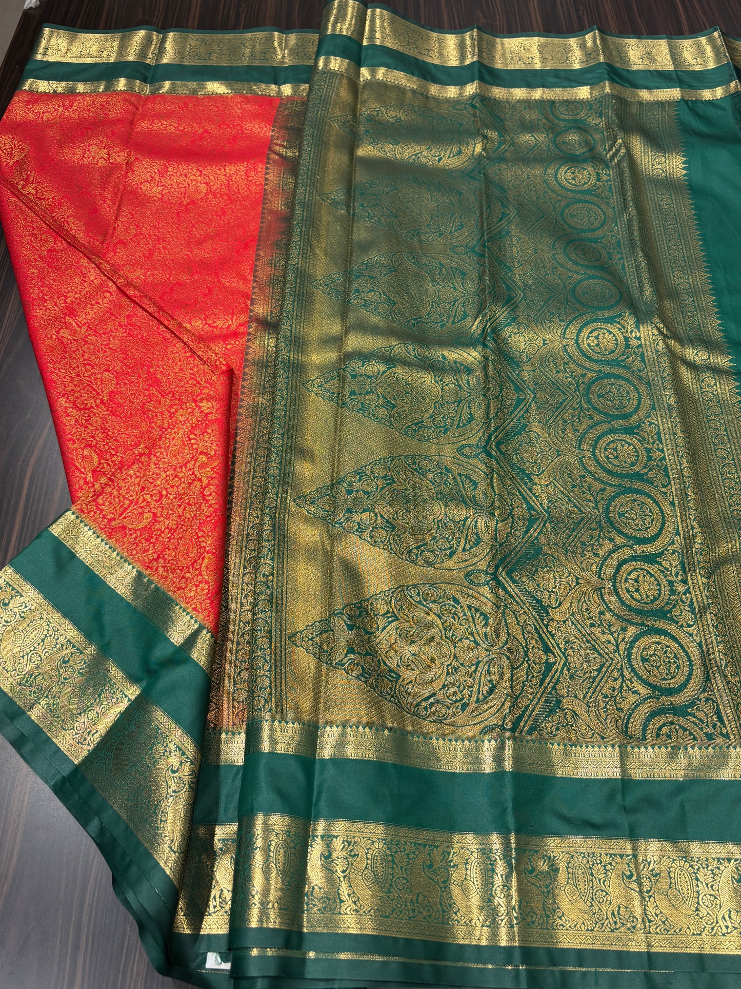 Semi Kanchipuram silk