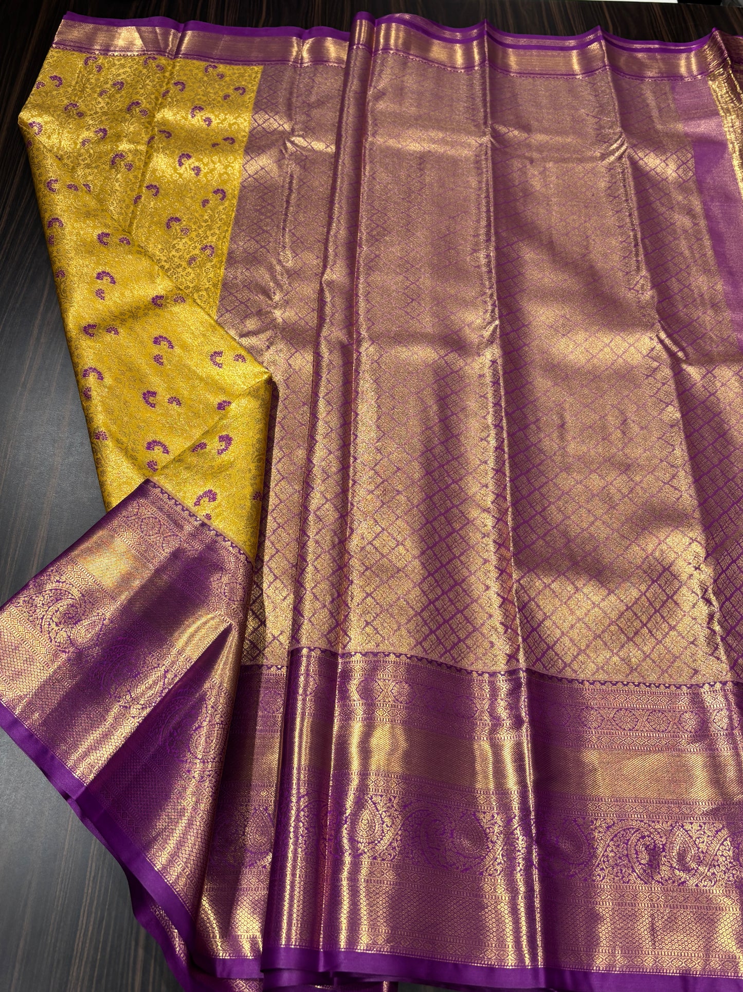 Semi Kanchipuram tissue