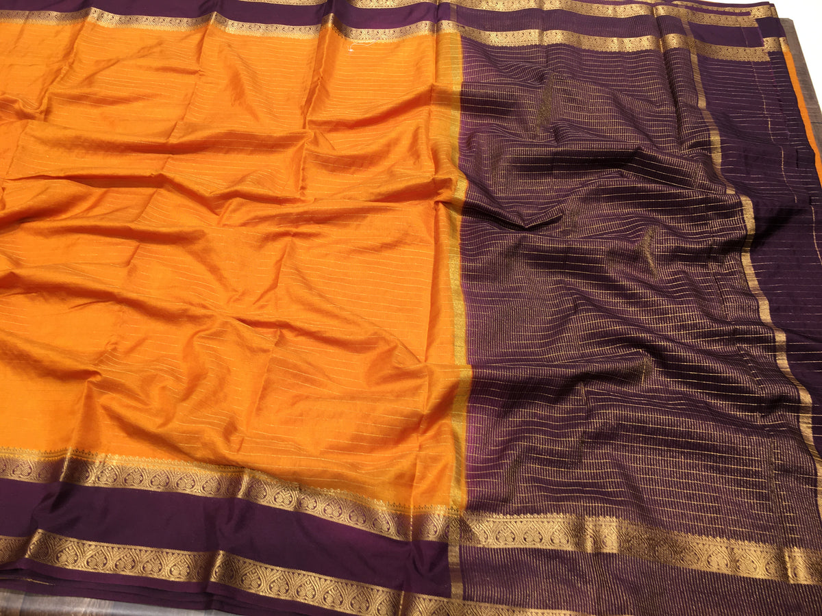 Semi Mysore Crape Silk