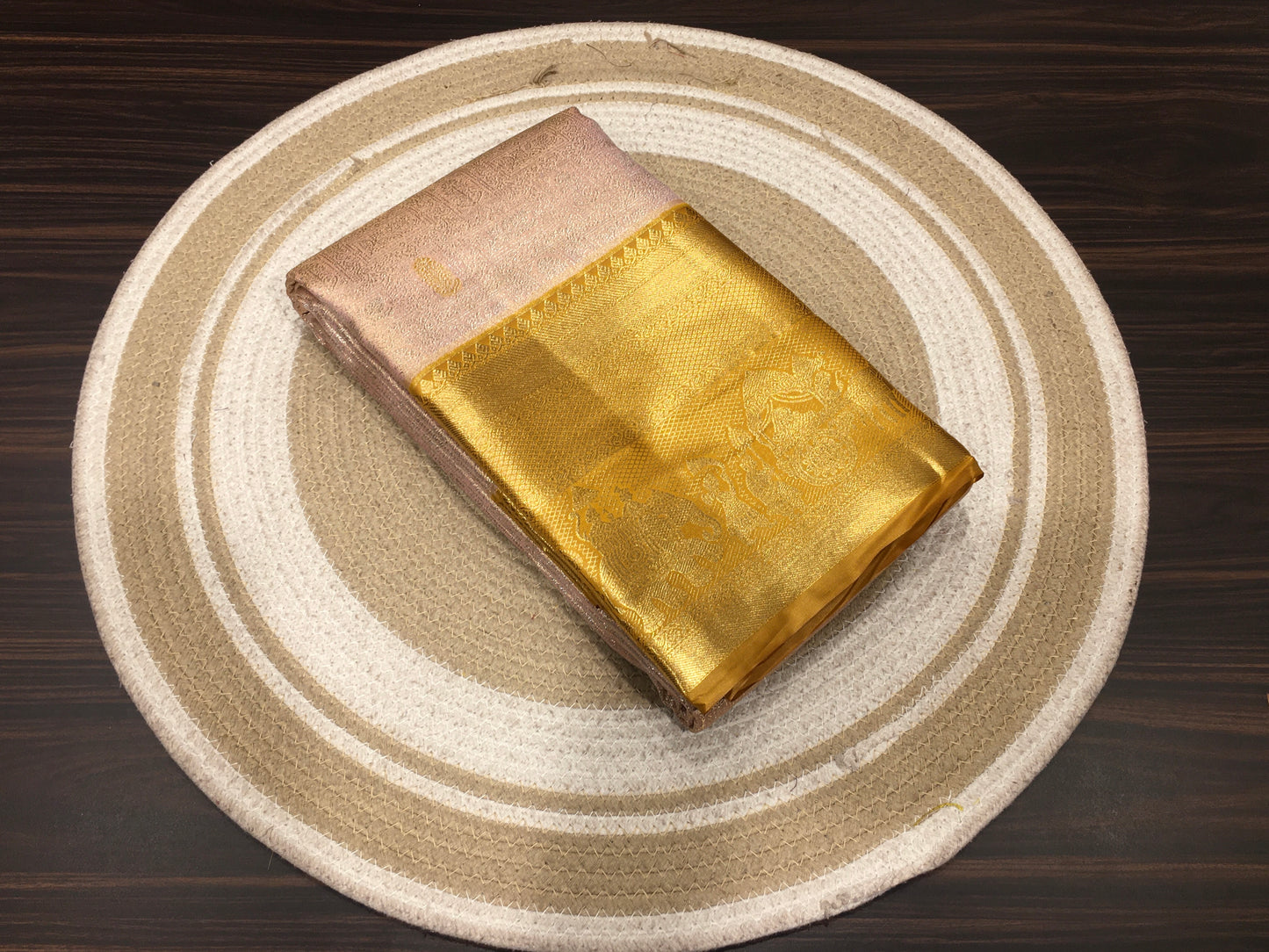 Semi Kanchipuram silk