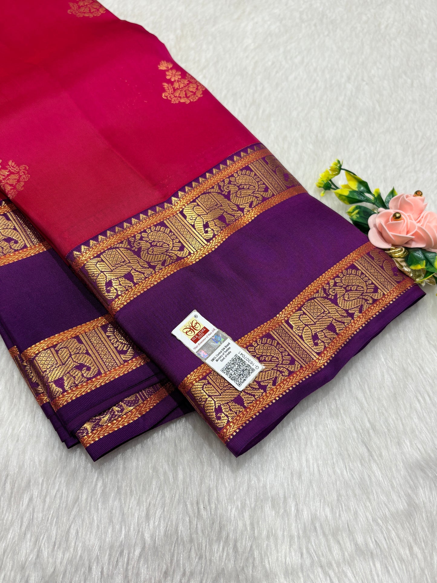 Pure Kanchipuram silk