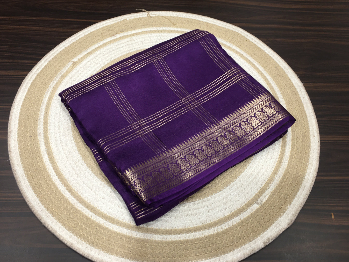 Semi Mysore crape