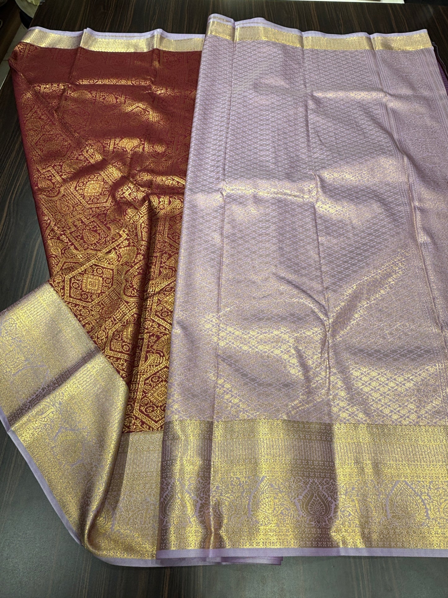 Semi Kanchipuram silk