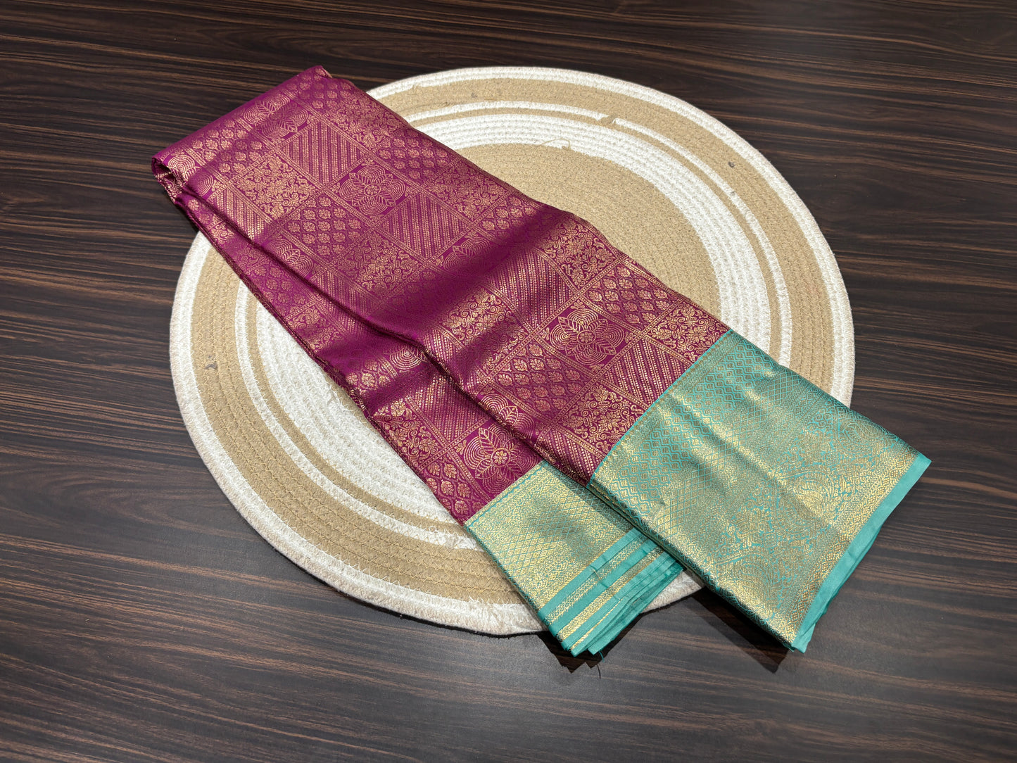 Semi Kanchipuram silk