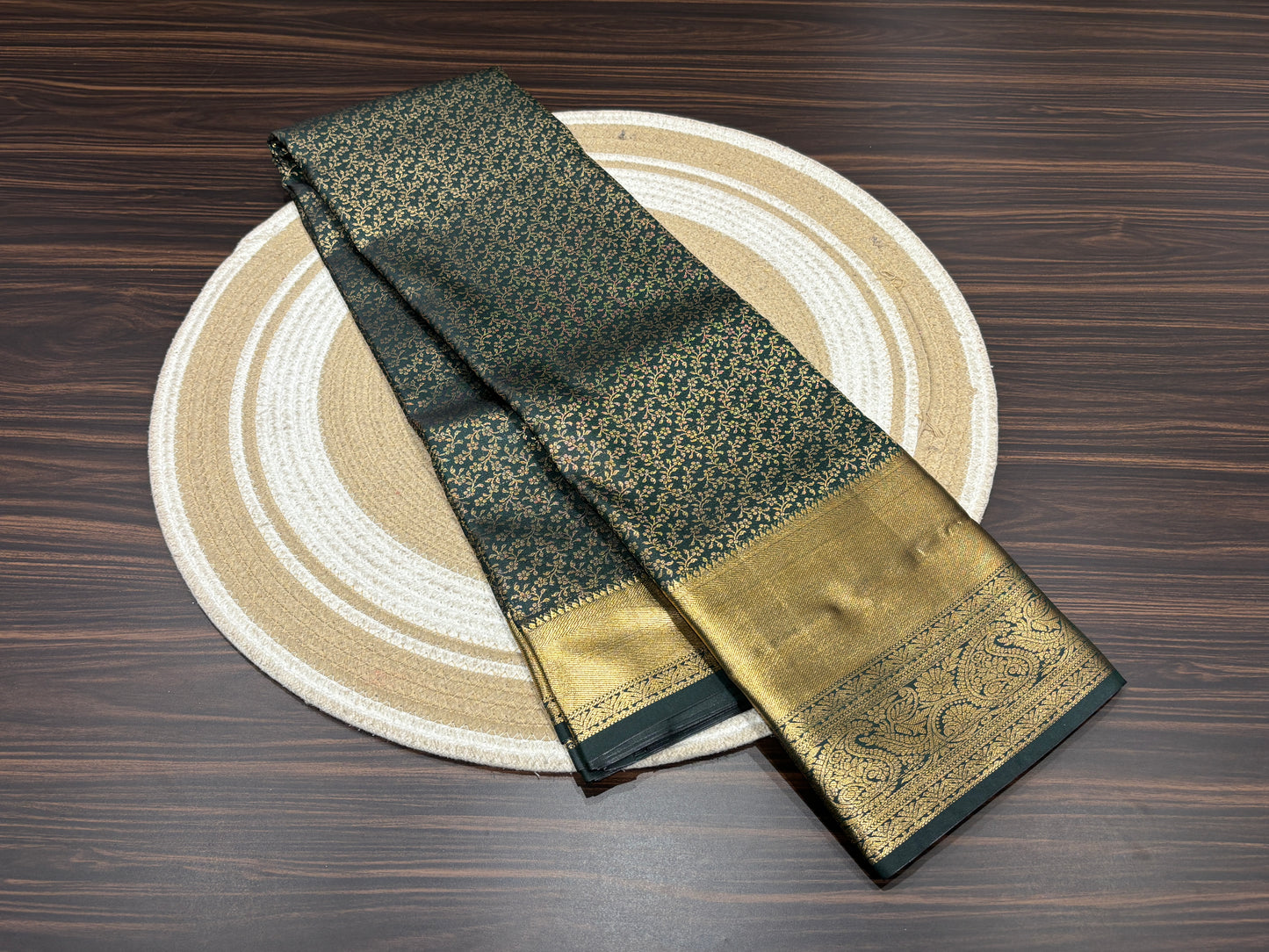 Semi Kanchipuram silk