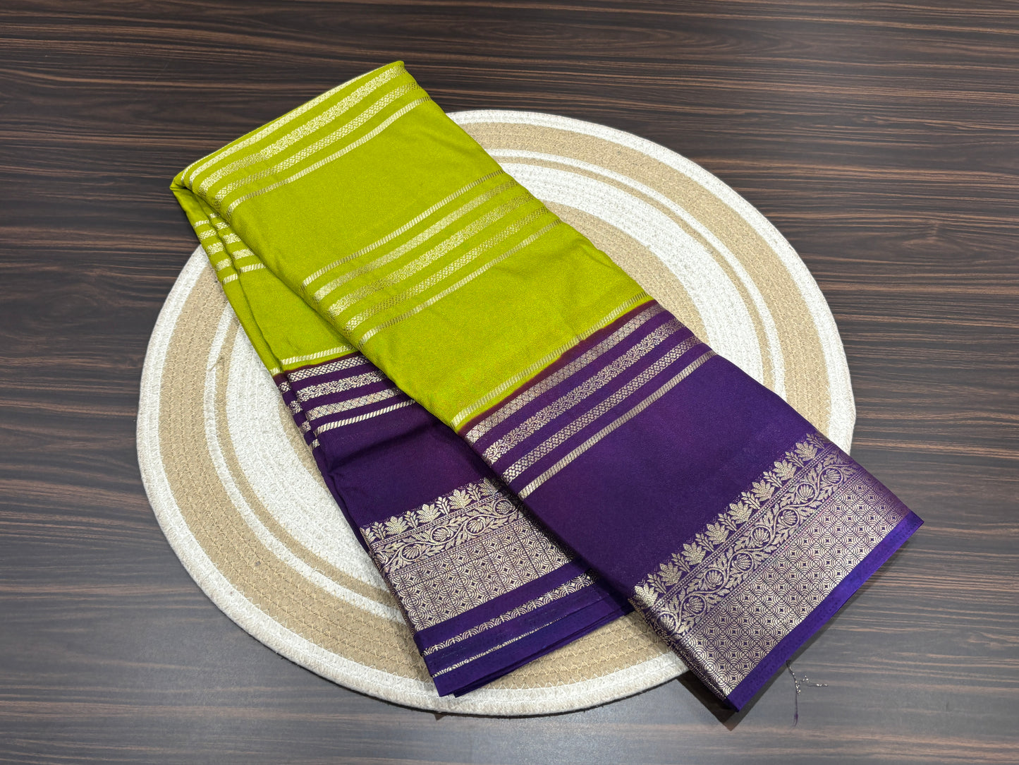 Semi Mysore crape