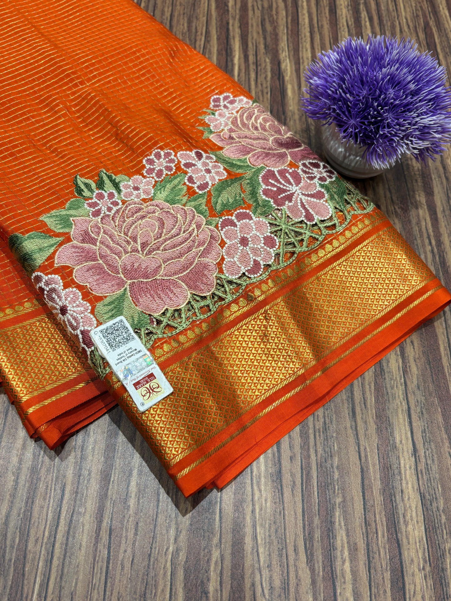 Pure Mysore silk