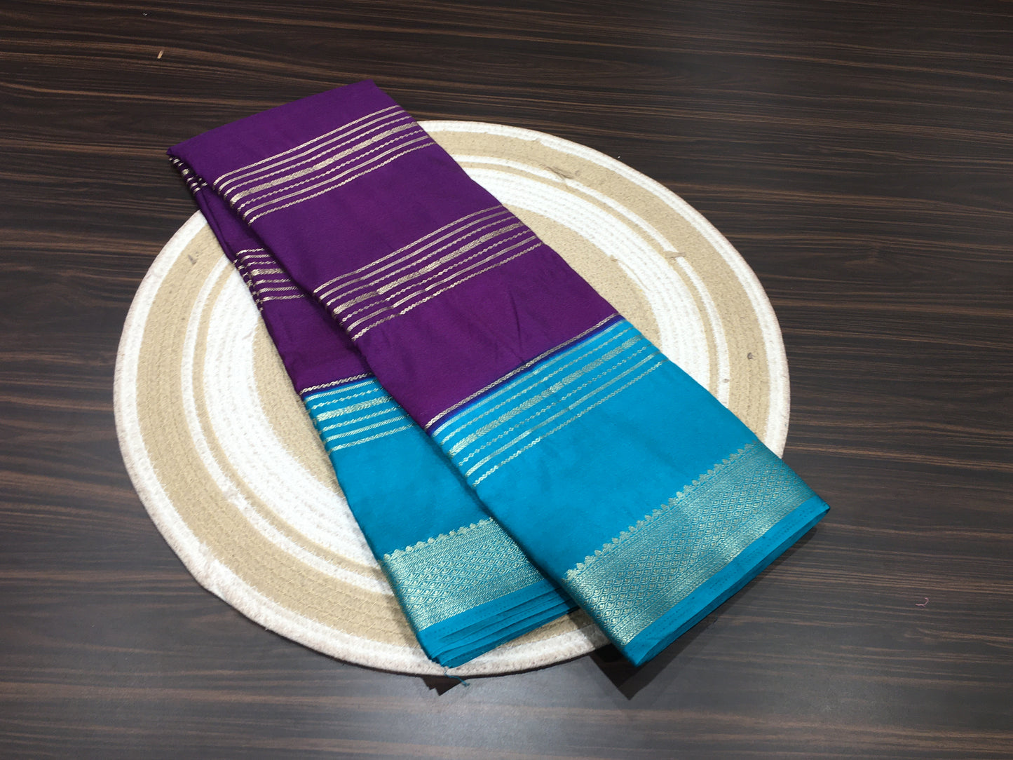 Mysore crape saree