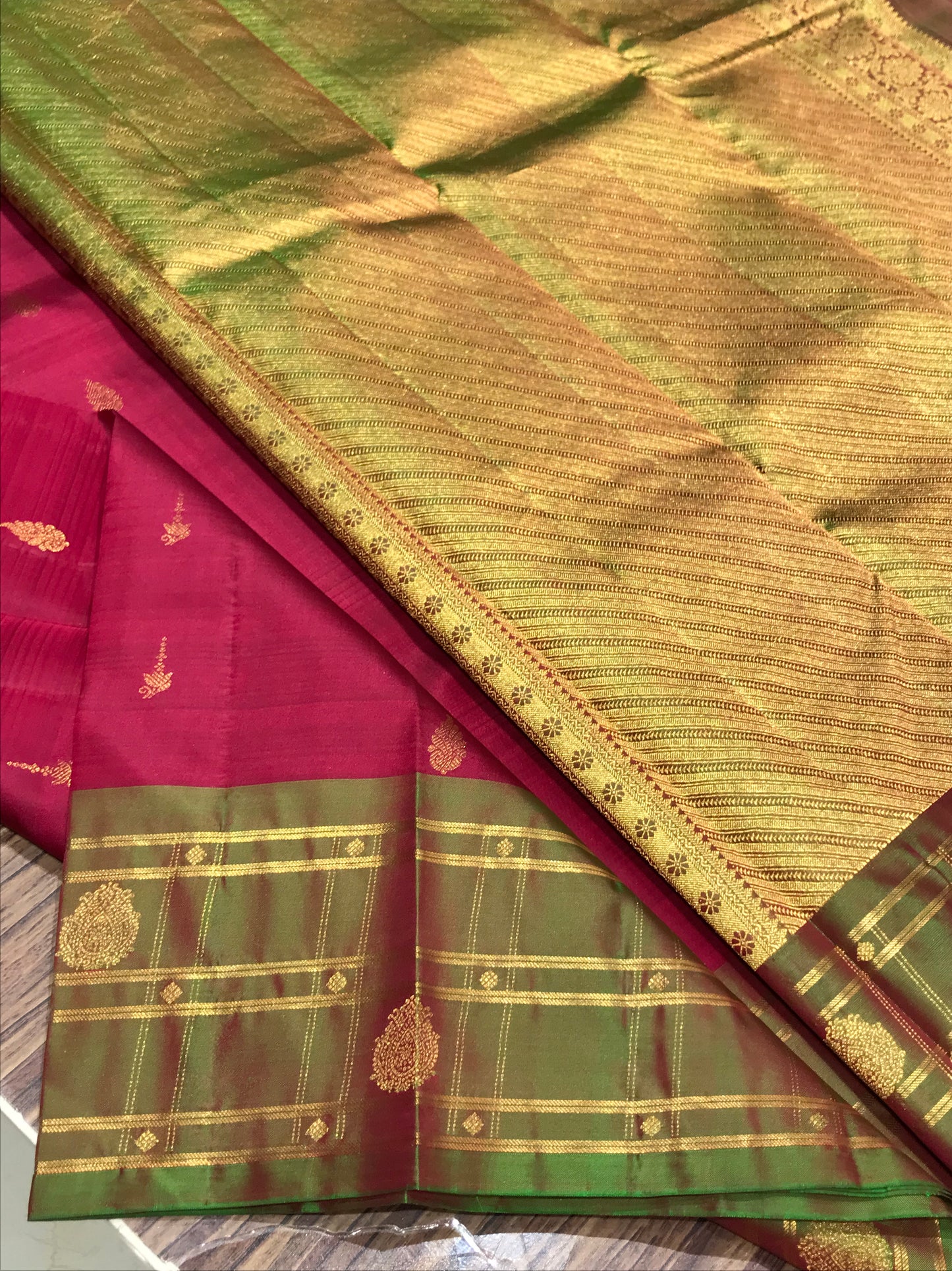 Pure Kanchipuram silk