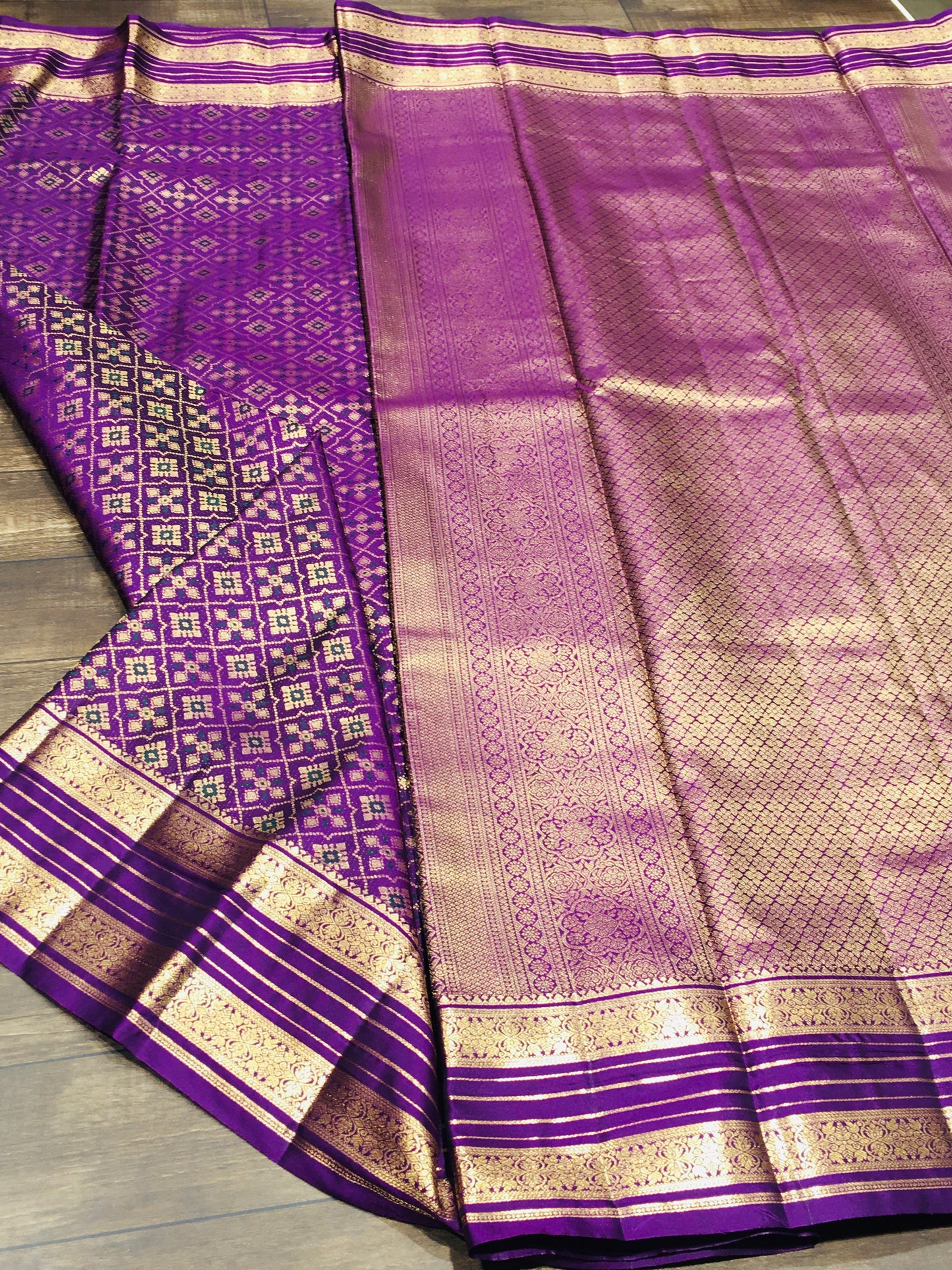 Semi Kanchipuram silk
