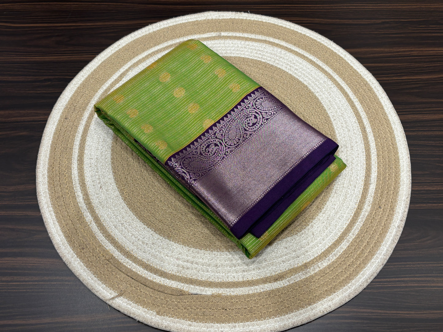 Semi Kanchipuram silk