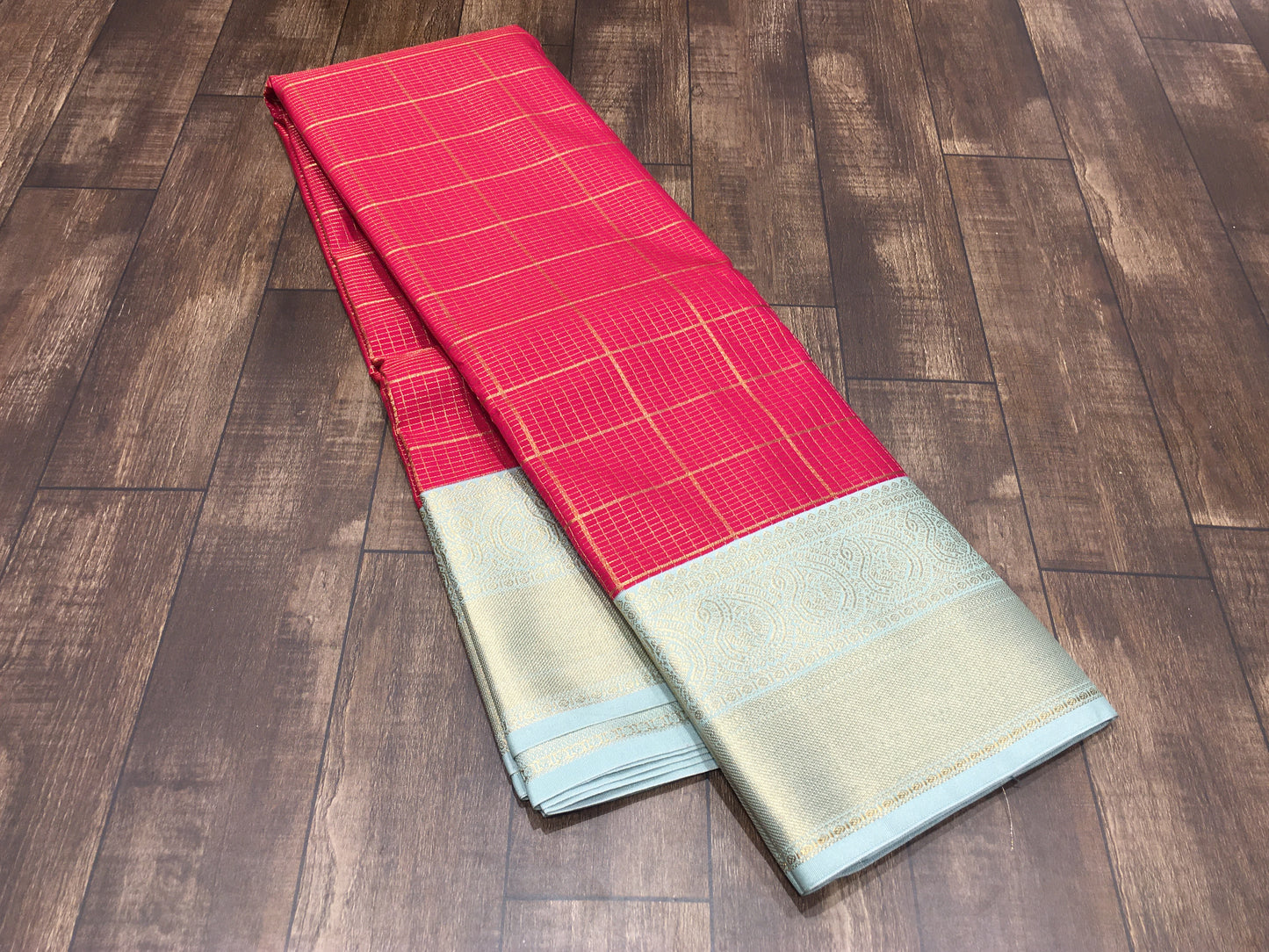 Semi Kanchipuram silk
