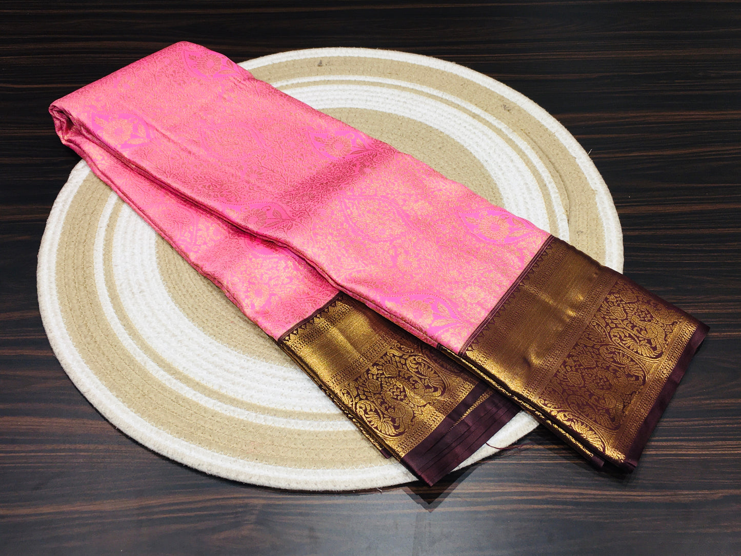Semi Kanchipuram silk